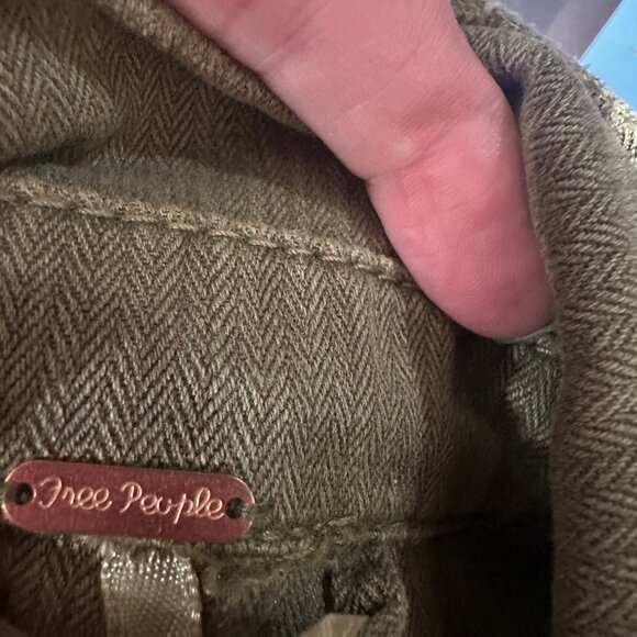 Free People Military Jacket (Sold Out) Sz. Large - Picture 5 of 5